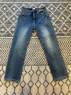 Classic Straight-Leg women’s cropped jeans - The Fine Print, size 26P